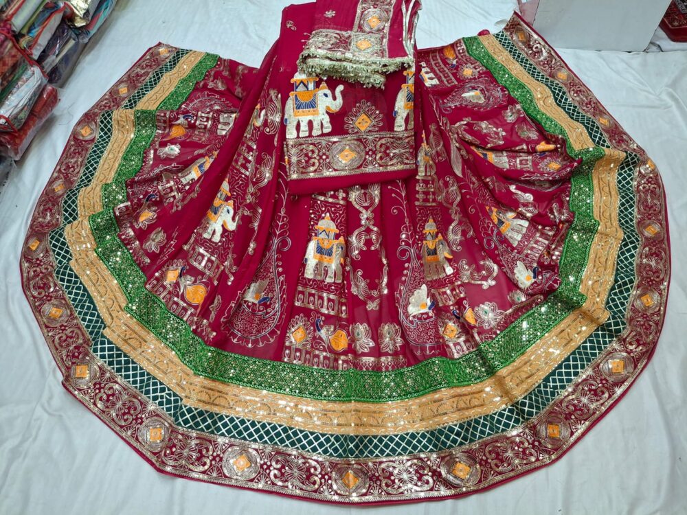 **Vintage Lehenga Poshak** - Image 5