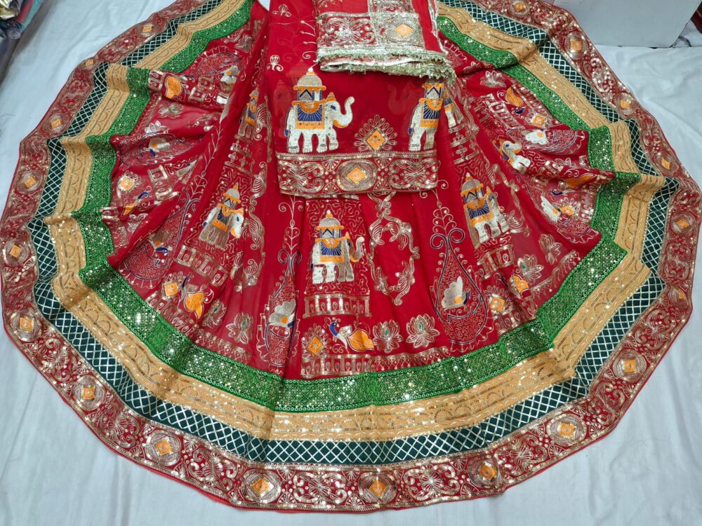 **Vintage Lehenga Poshak** - Image 4