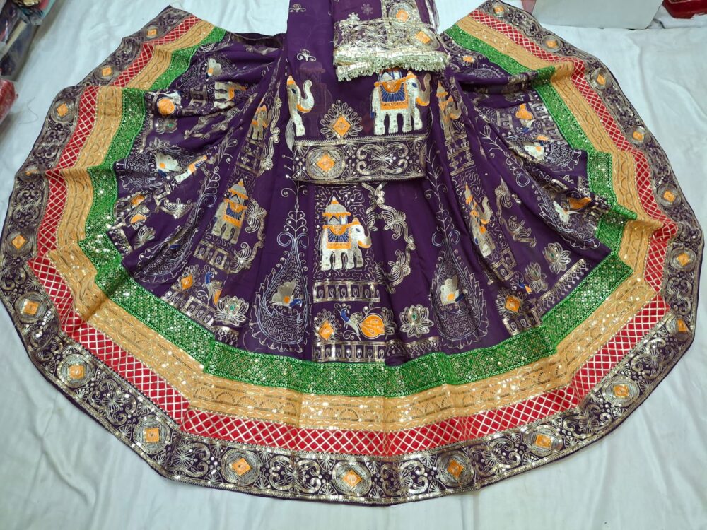 **Vintage Lehenga Poshak** - Image 3
