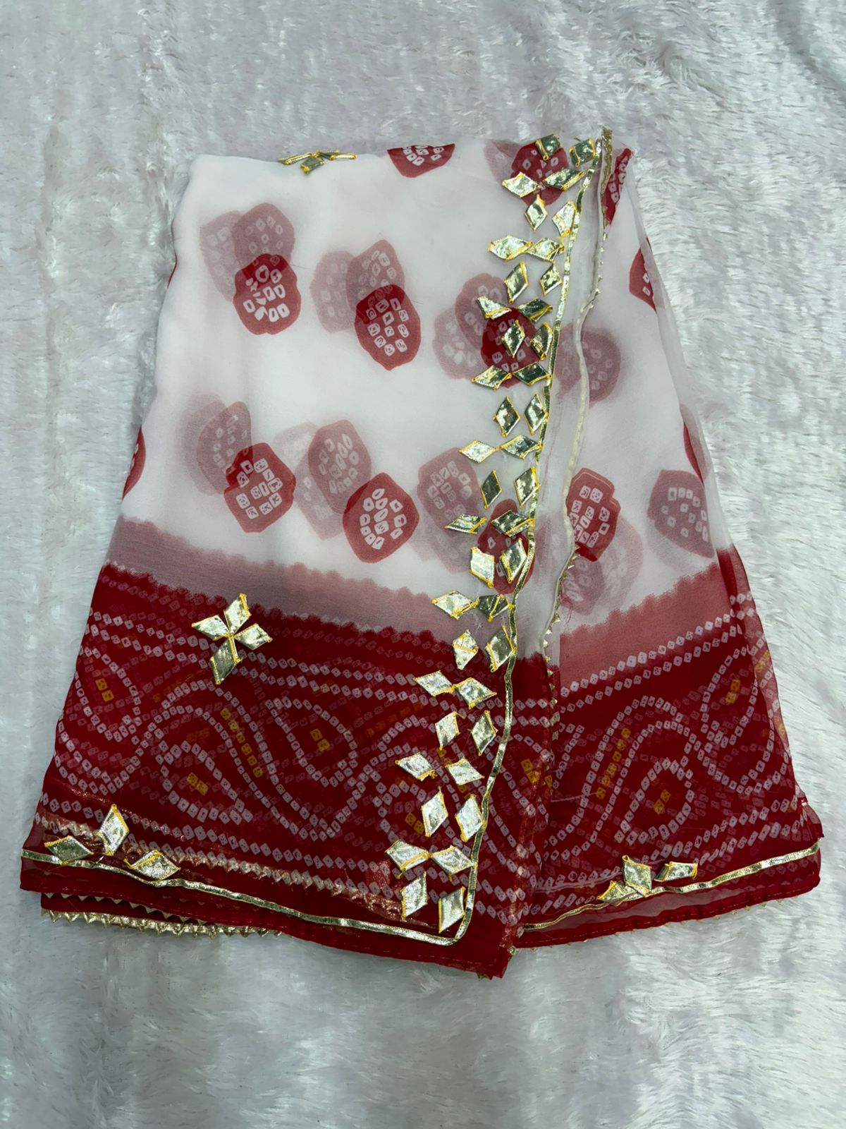 👑 Faganiya Royal Georgette Saree 👑